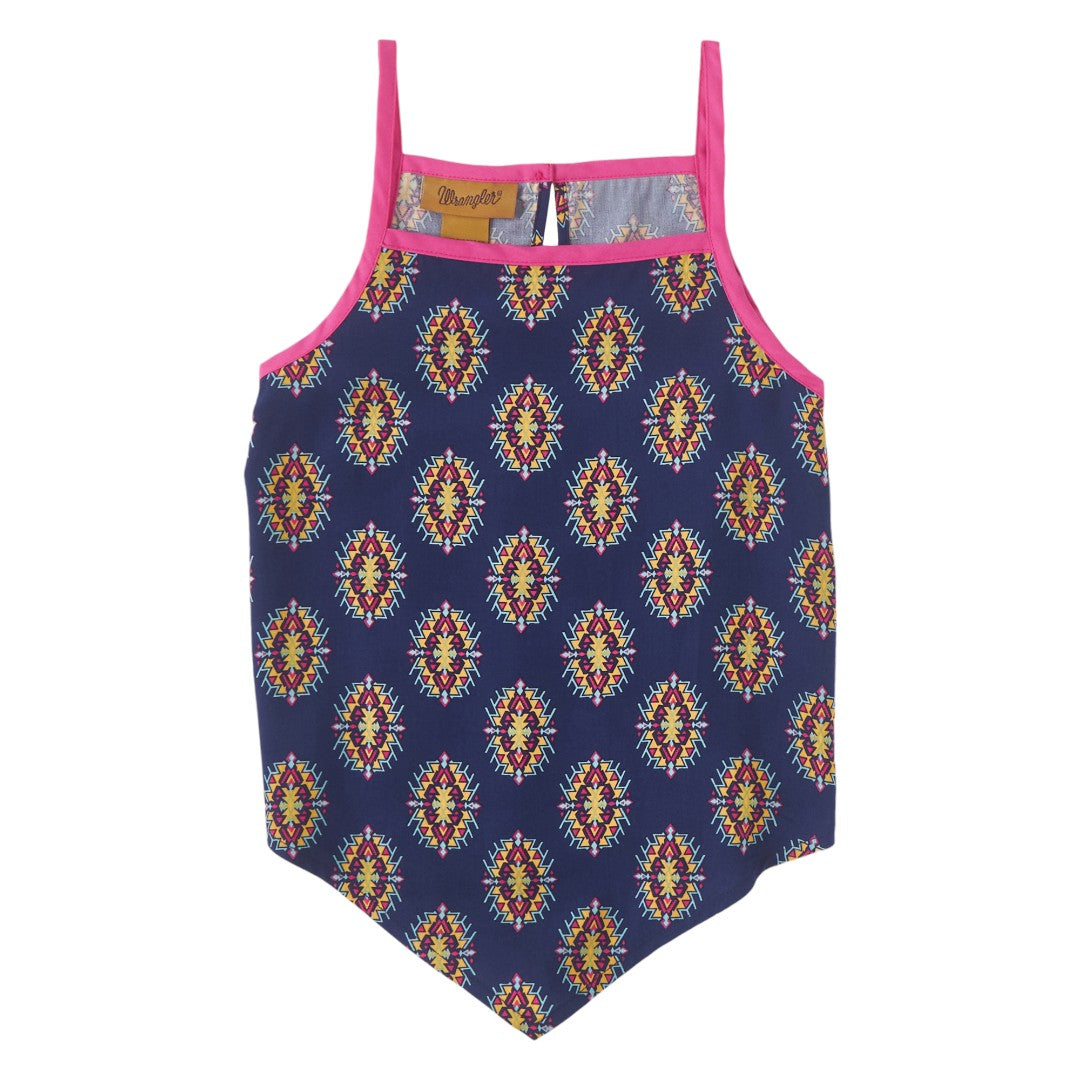 WRANGLER WEST GIRL HANKERCHIEF TANK