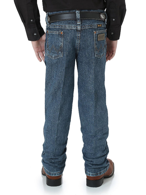 WRANGLER  BOYS COWBOY CUT SLIM JEAN