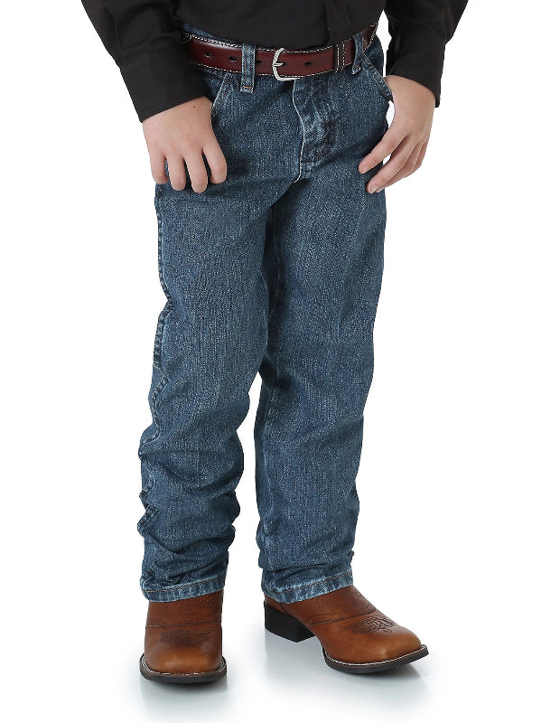 WRANGLER  BOYS COWBOY CUT SLIM JEAN