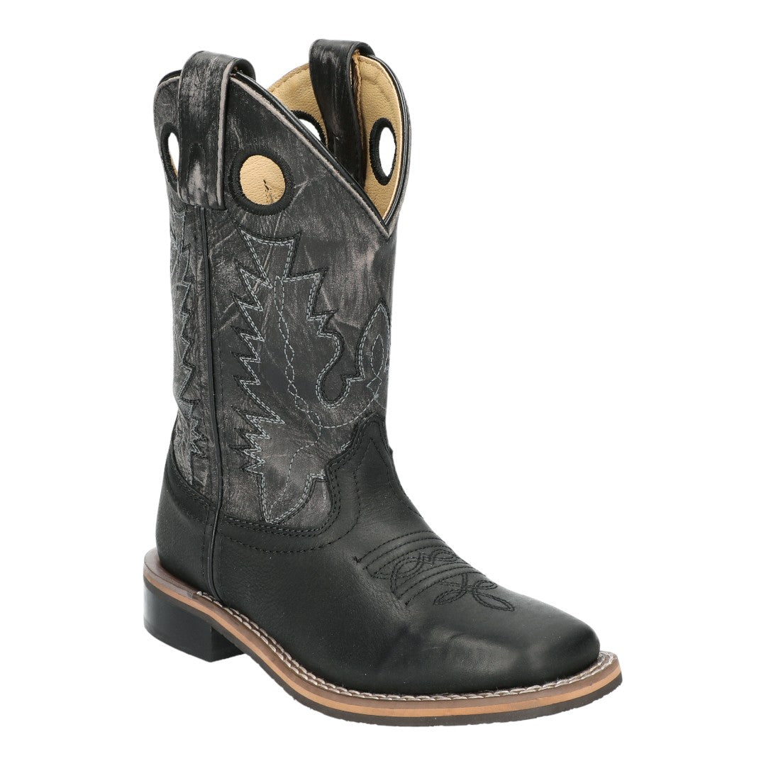 SMOKEY MOUNTAIN CHILDRENS BLACK AND BLACK DISTRESSED