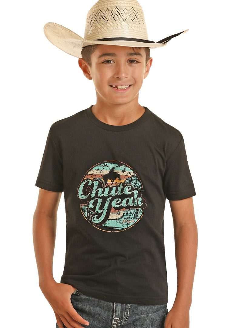 BOYS PH  GRAPHIC DALE CHUTE YEAH TEE