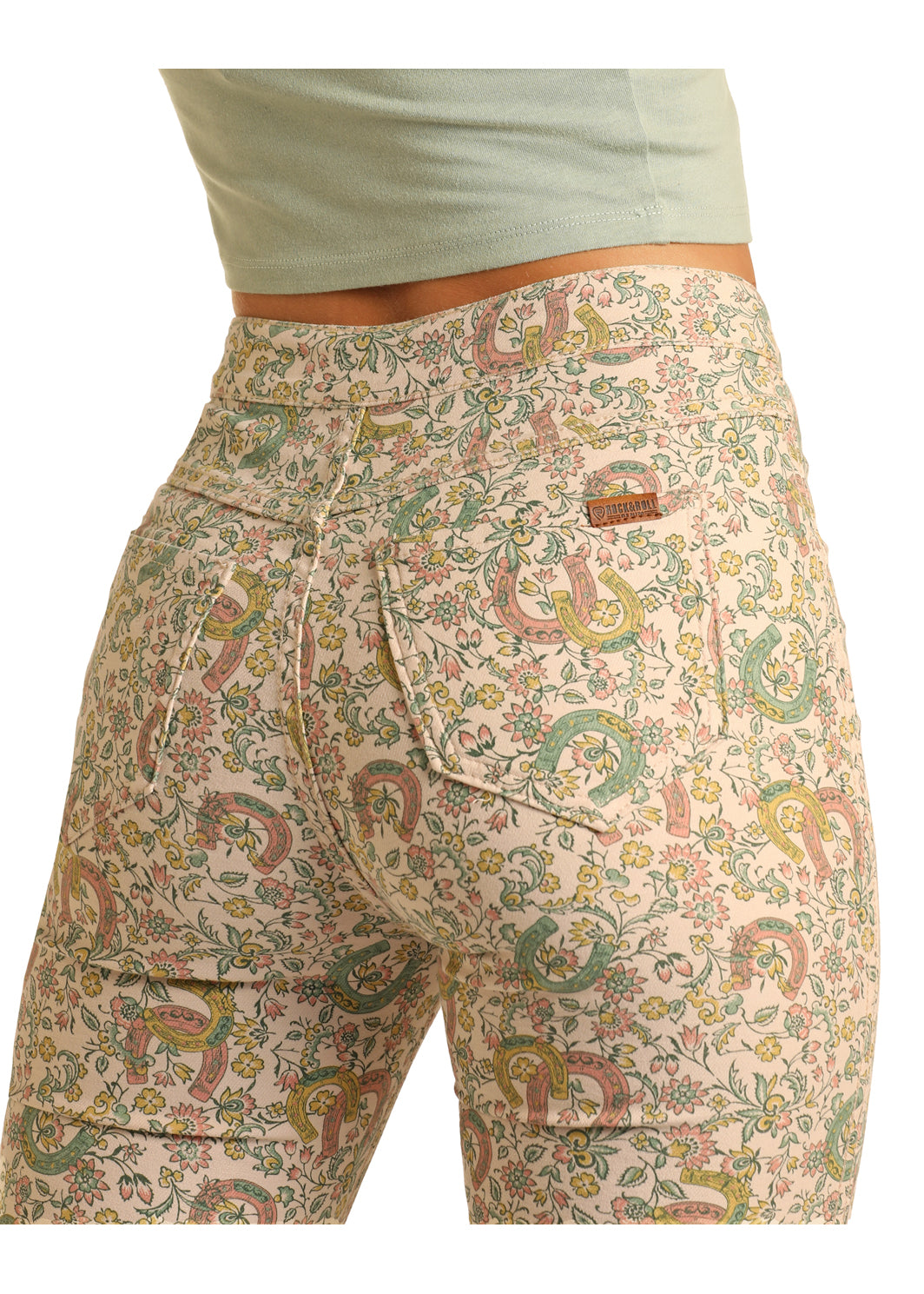 ROCK N ROLL REVERSIBLE BEIGE FLORAL