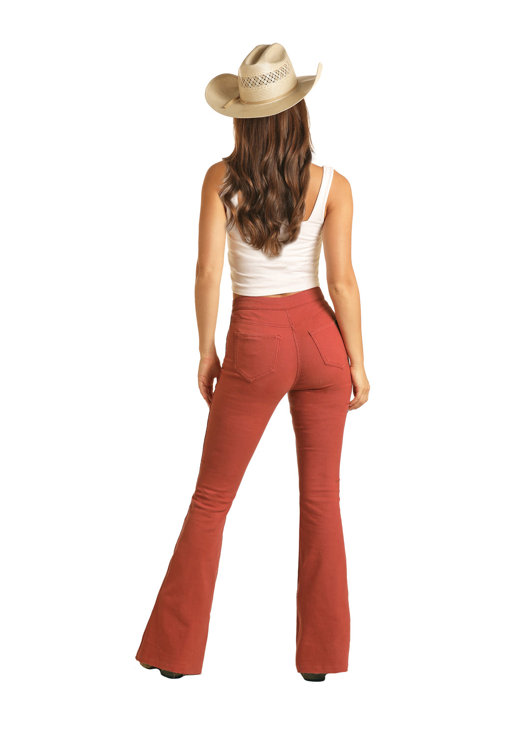 ROCK N ROLL REVERSIBLE RED BANDANA FLARE