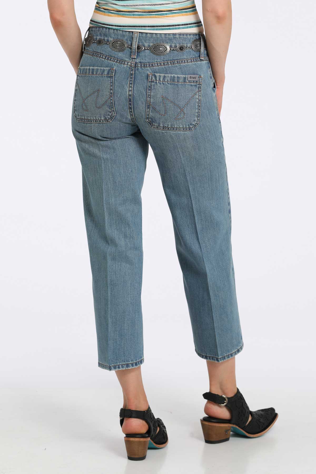 CINCH - MED STONE CROP - HANNAH