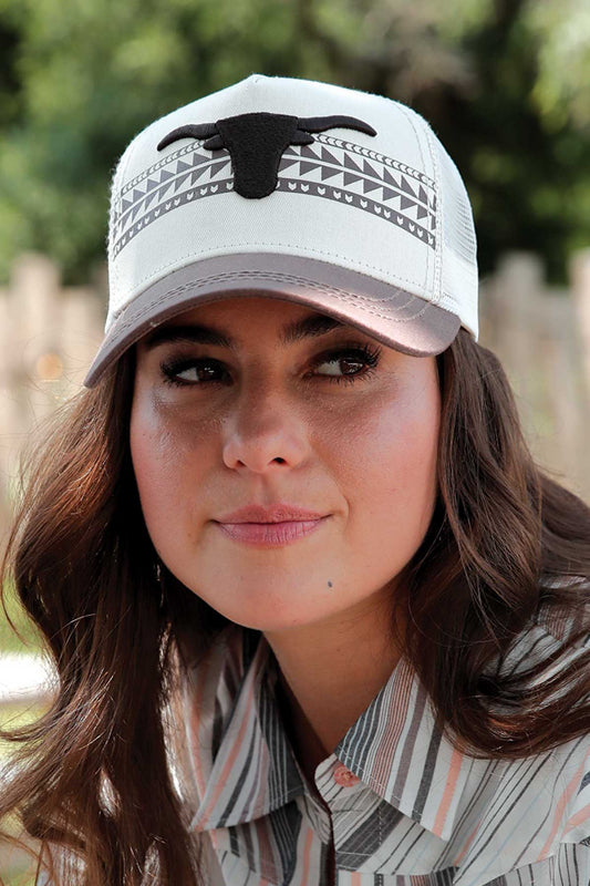 CRUEL GIRL TRUCKER CAP CREAM