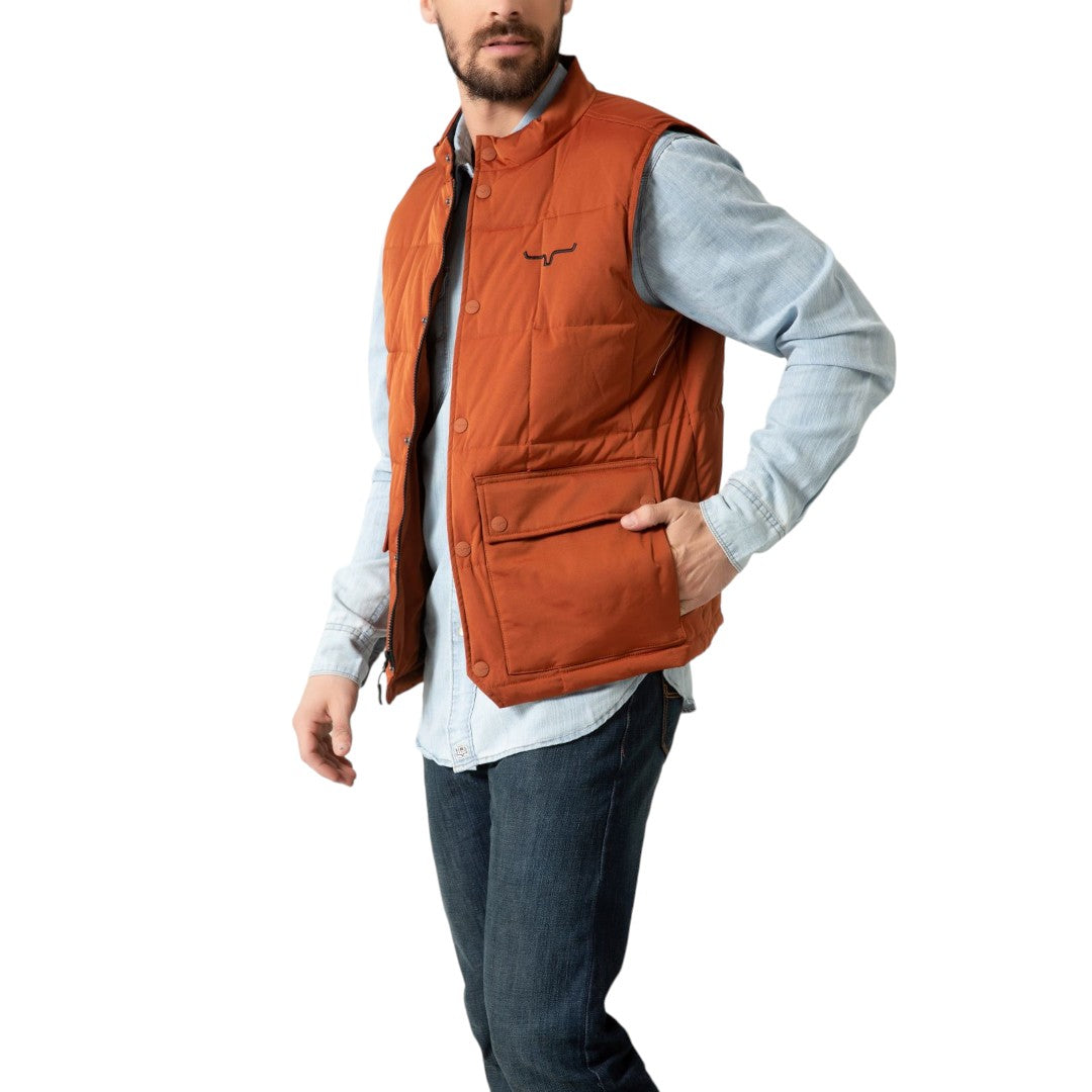 KIMES - Dakota Vest - Rustic Brown