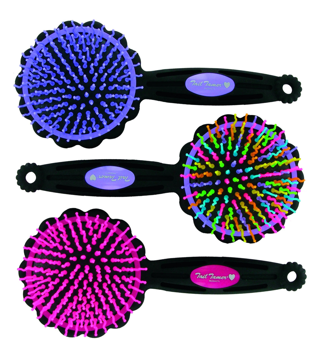 PROFESSIONALS CHOICE FLOWER POWER BRUSH - MULTI COLOR