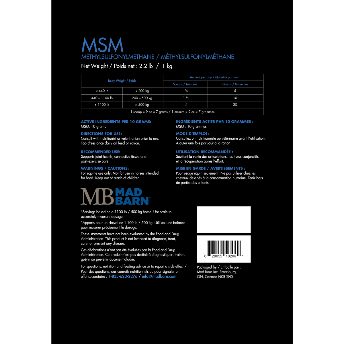 MAD BARN MSM