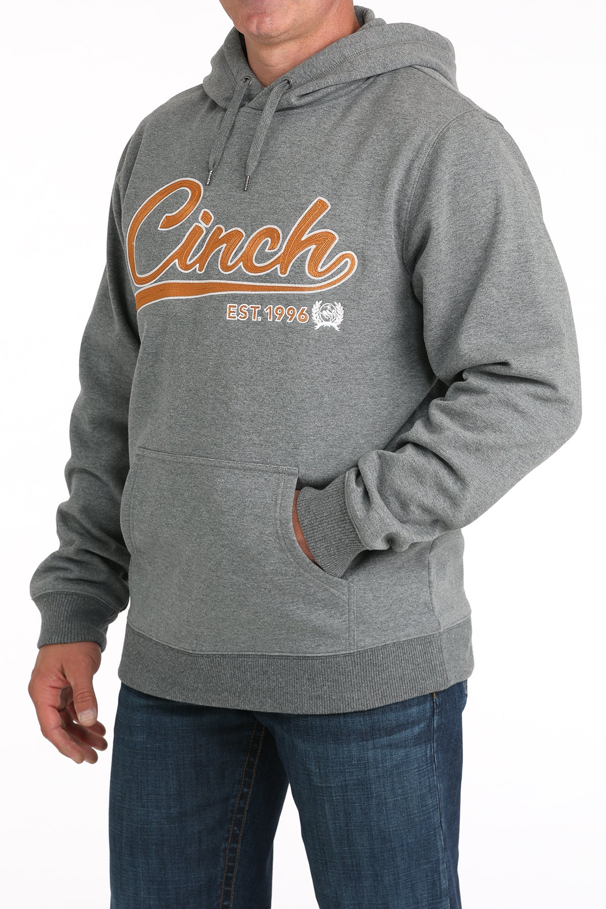 CINCH MEN'S HOODIE GREY