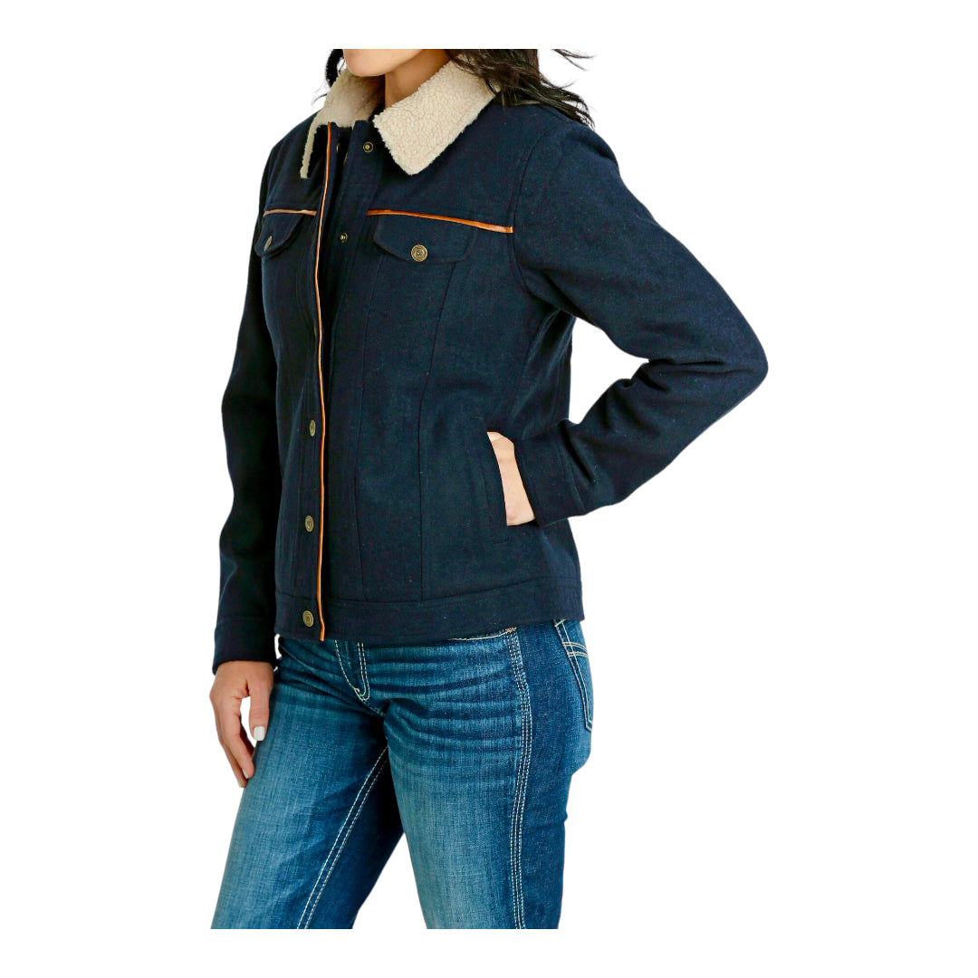 CINCH WOMENS WOOLY TRUCKER COAT
