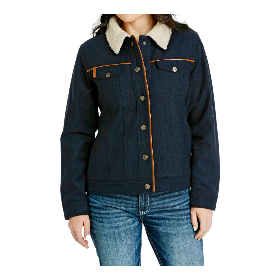 CINCH WOMENS WOOLY TRUCKER COAT