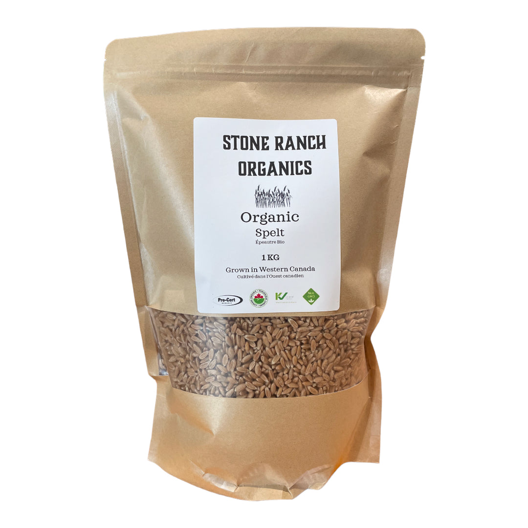 STONE RANCH ORGANICS - ORGANIC SPELT