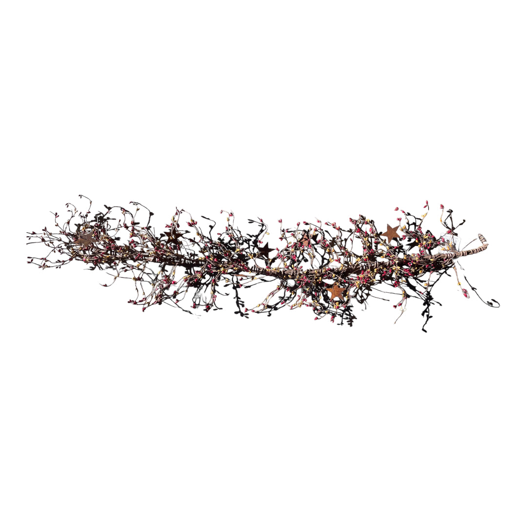 PIP BERRY GARLAND WITH STARS