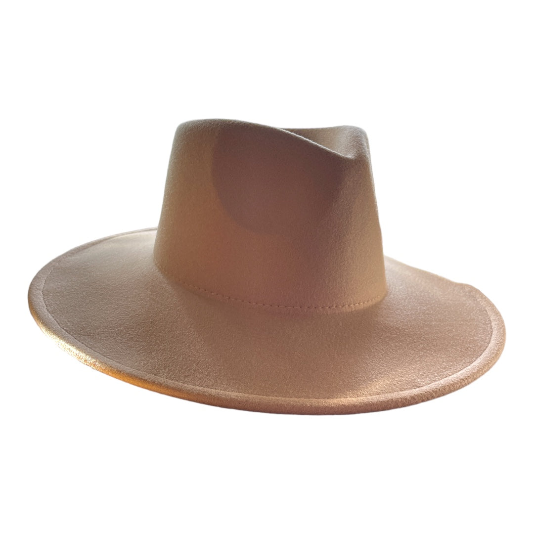 WIDE BRIM RANCHER HAT CAMEL