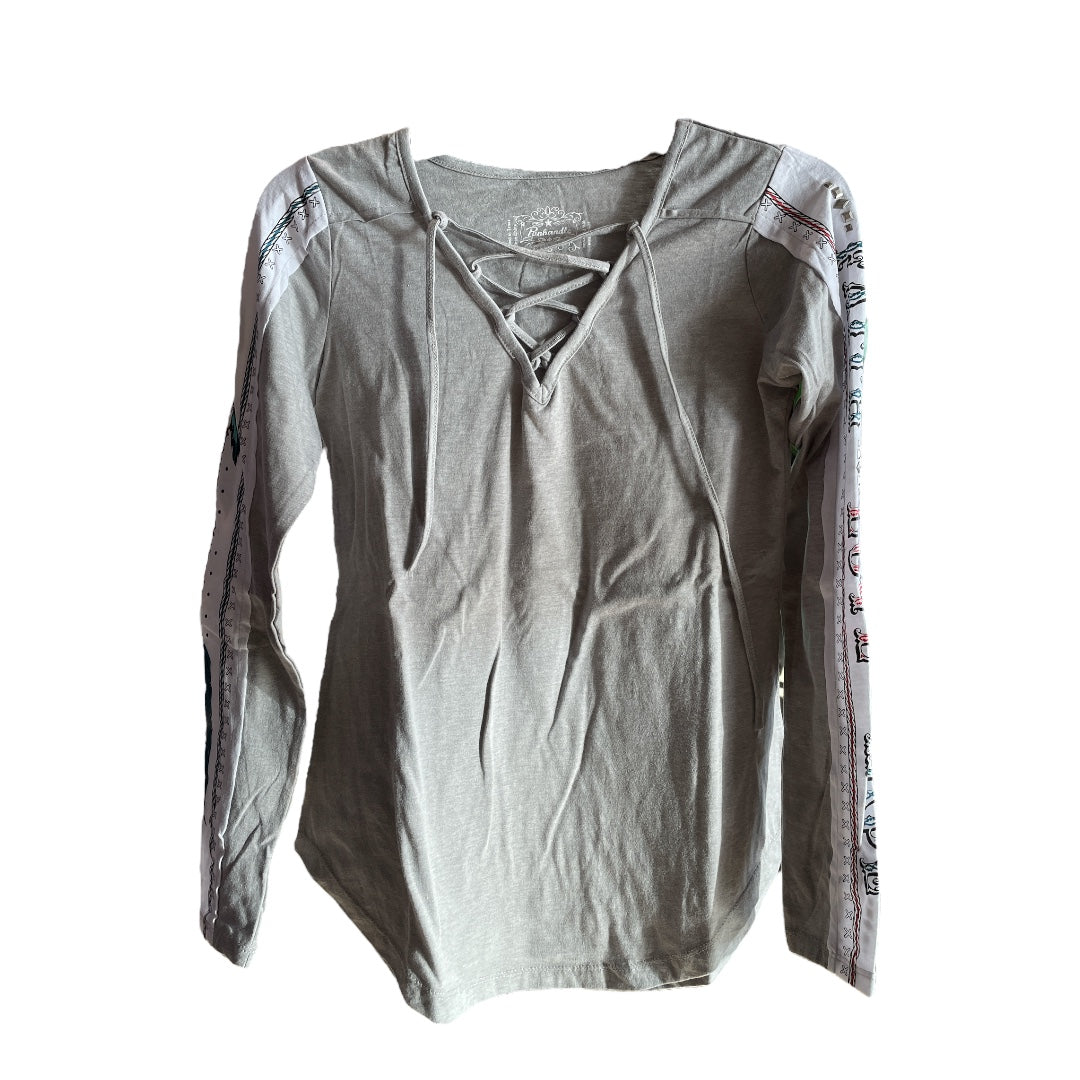 ROCK N ROLL LONG SLEEVE LADIES TEE 3