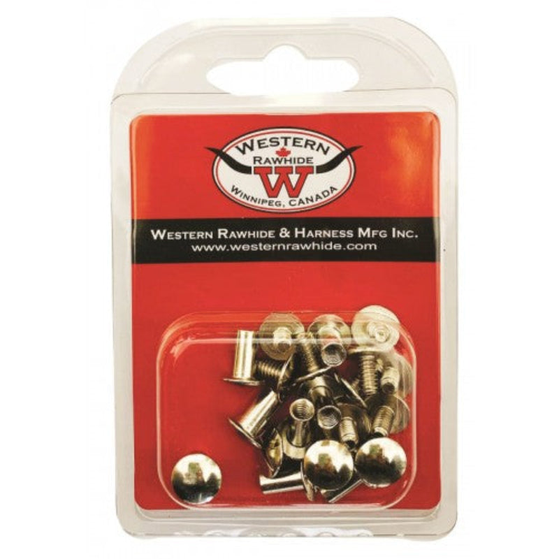 WESTERN RAWHIDE 1/2" CHICAGO SCREW PACK