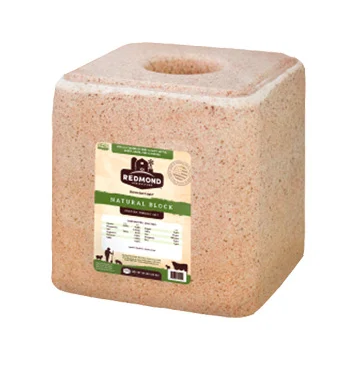REDMOND ALL NATURAL SALT BLOCK - 44 LBS