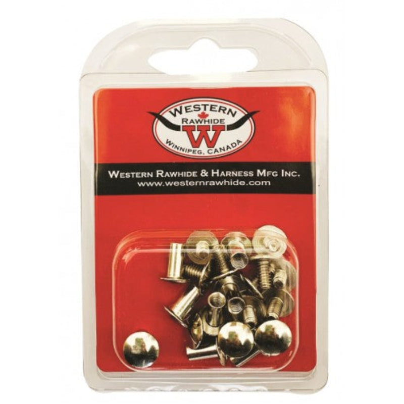 WESTERN RAWHIDE 3/8" CHICAGO SCREW PACK