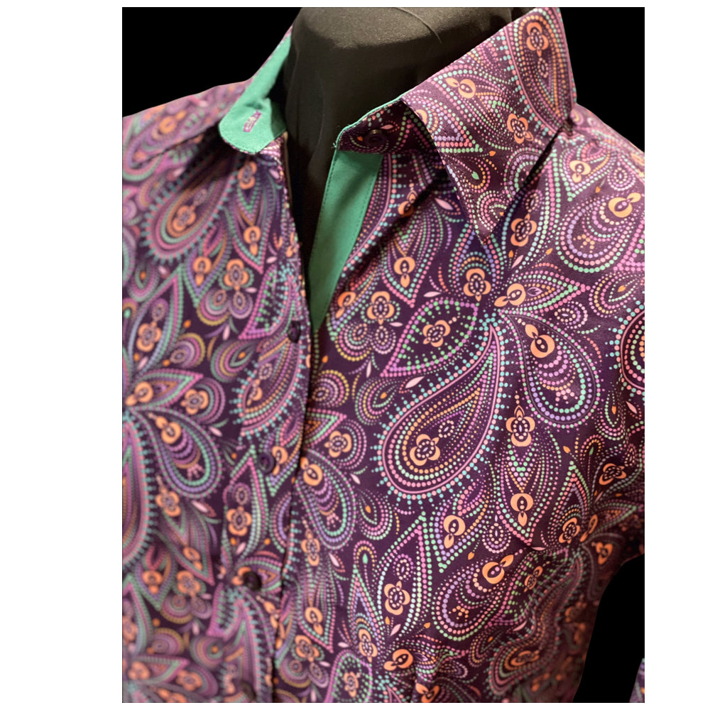 Violet Paisley - Microfibre
