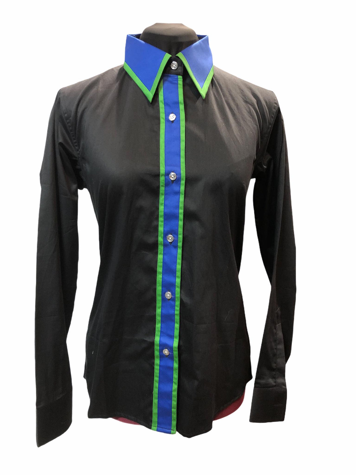 Ladies Button Down with Contrasting details