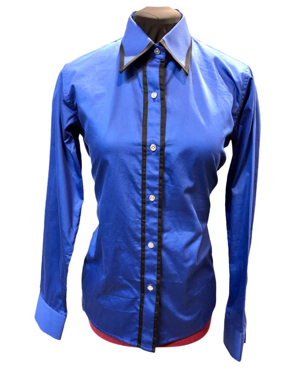 Ladies Button Down with Contrasting details
