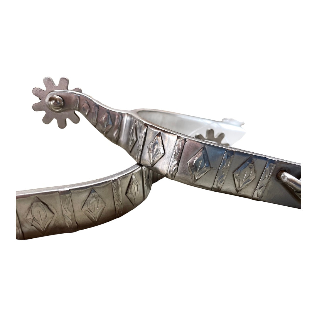 Diamond Trimmed Spurs