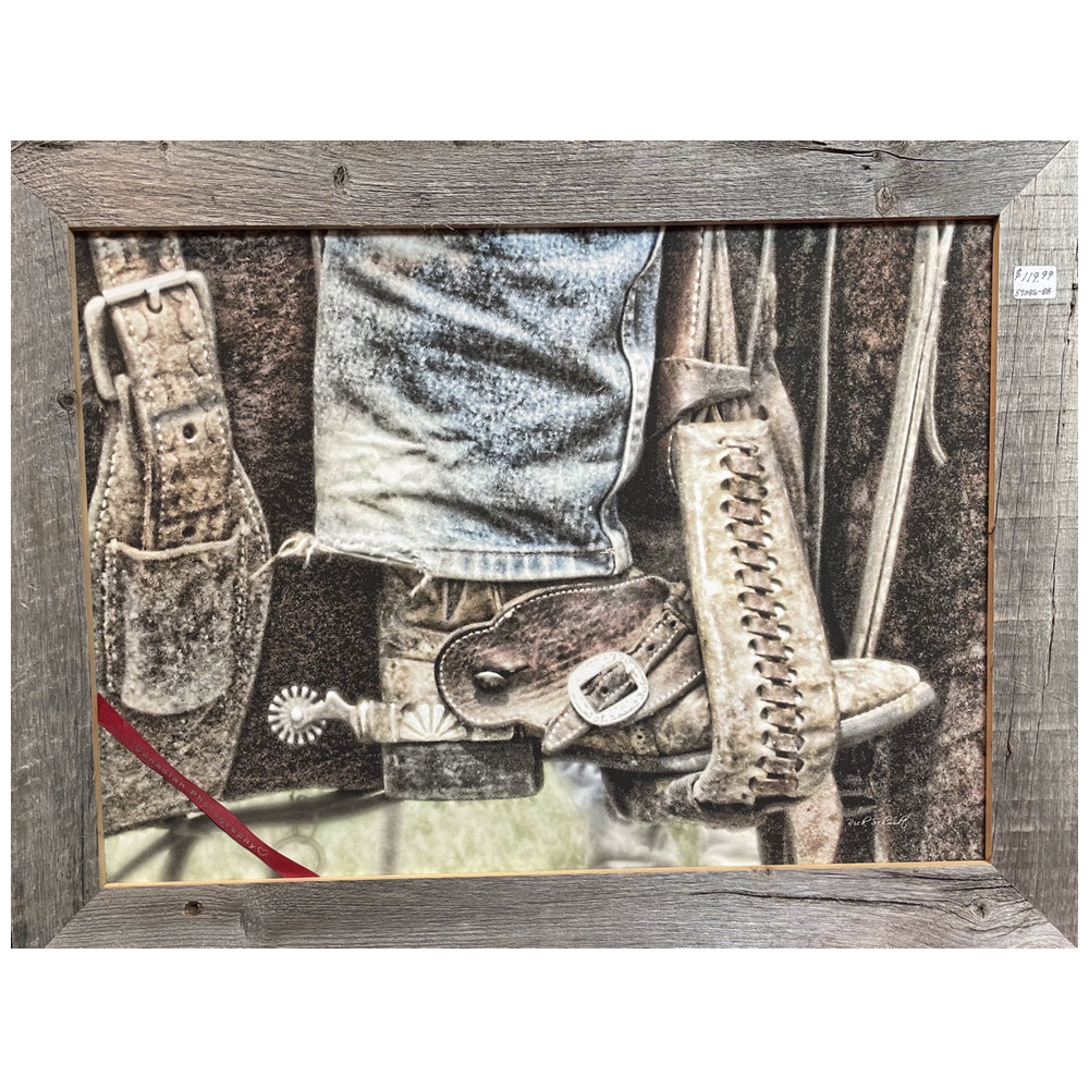 Western Print - Spurs