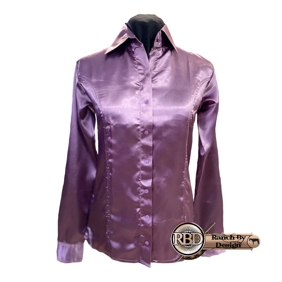 Satin Concealed Zip Up - Ladies