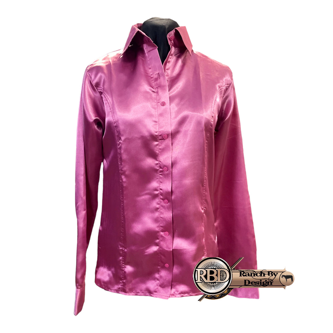 Satin Concealed Zip Up - Ladies