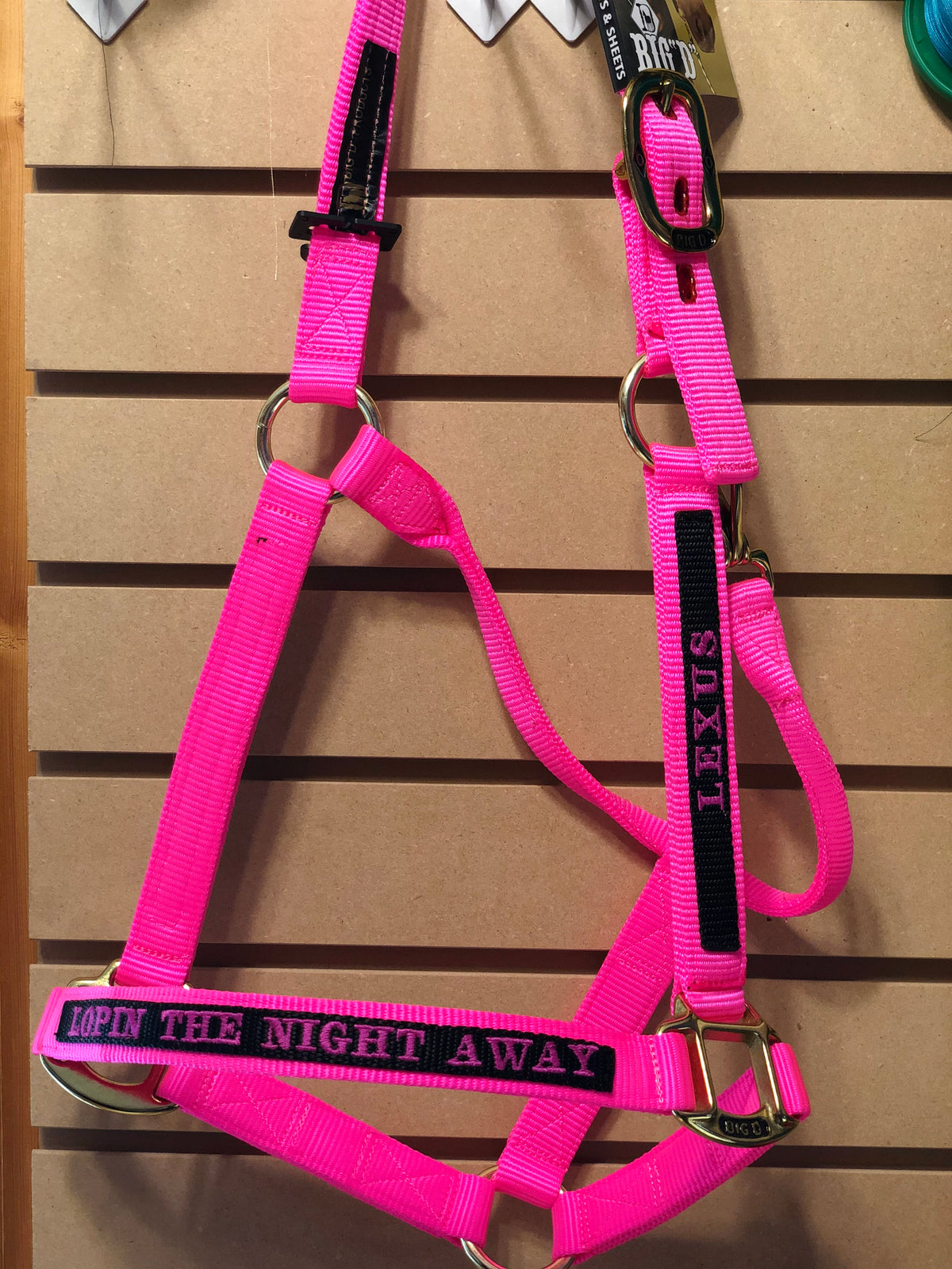 CUSTOM Big D Nylon Halters