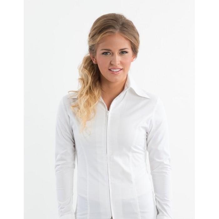 Women’s Zip Up Show Shirt - Extended Sizing