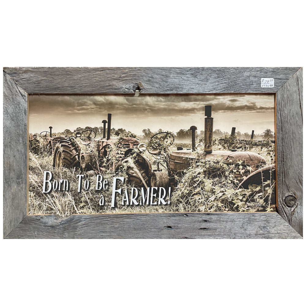 Western Print - Be A Farmer