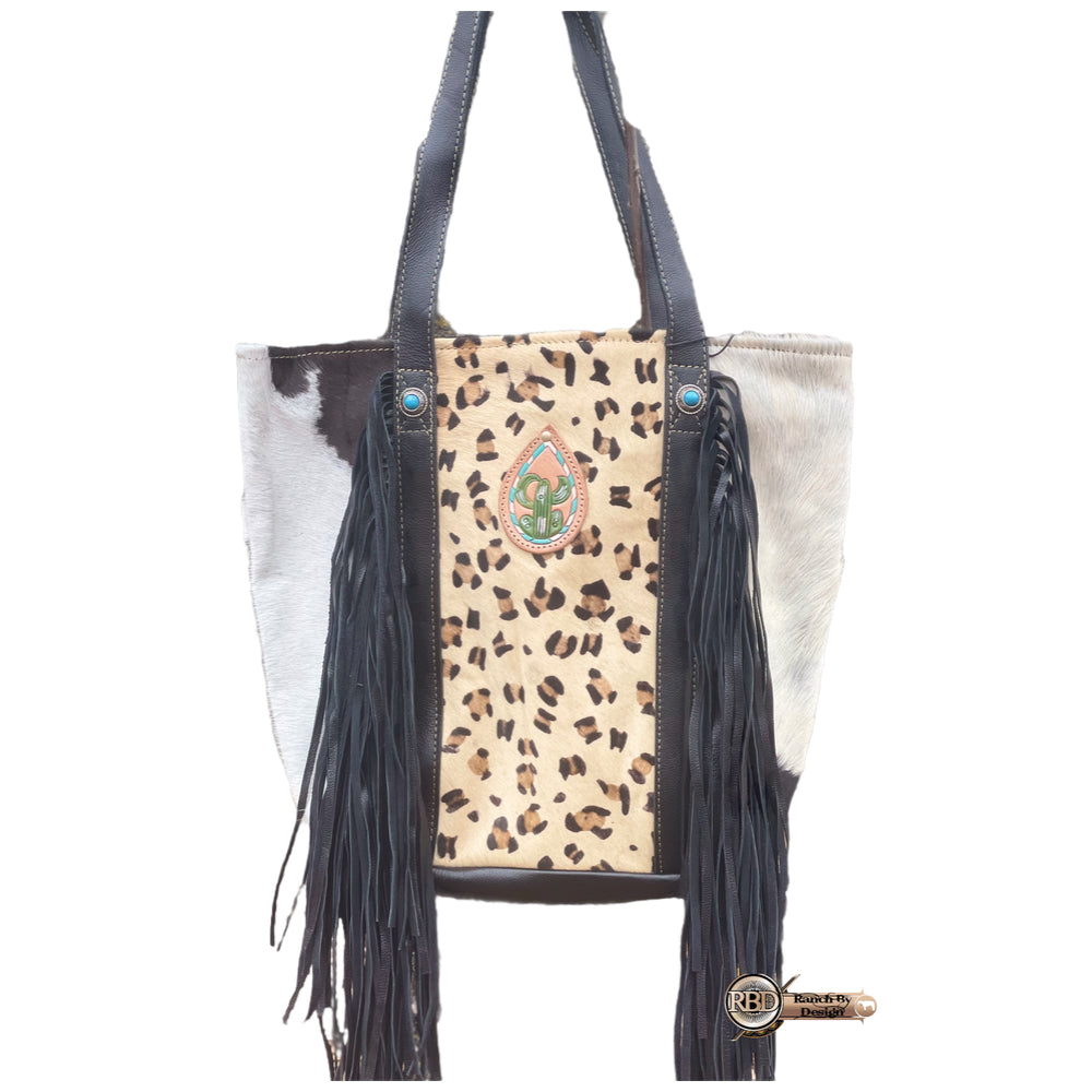 Vanilla Cream Hair on Shoulder bag