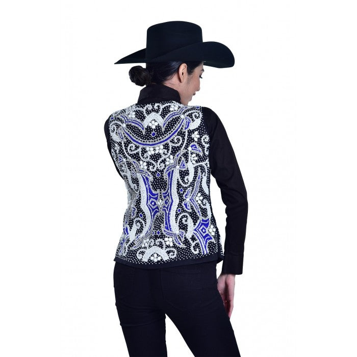 Hand Beaded & Sequin Show Vest