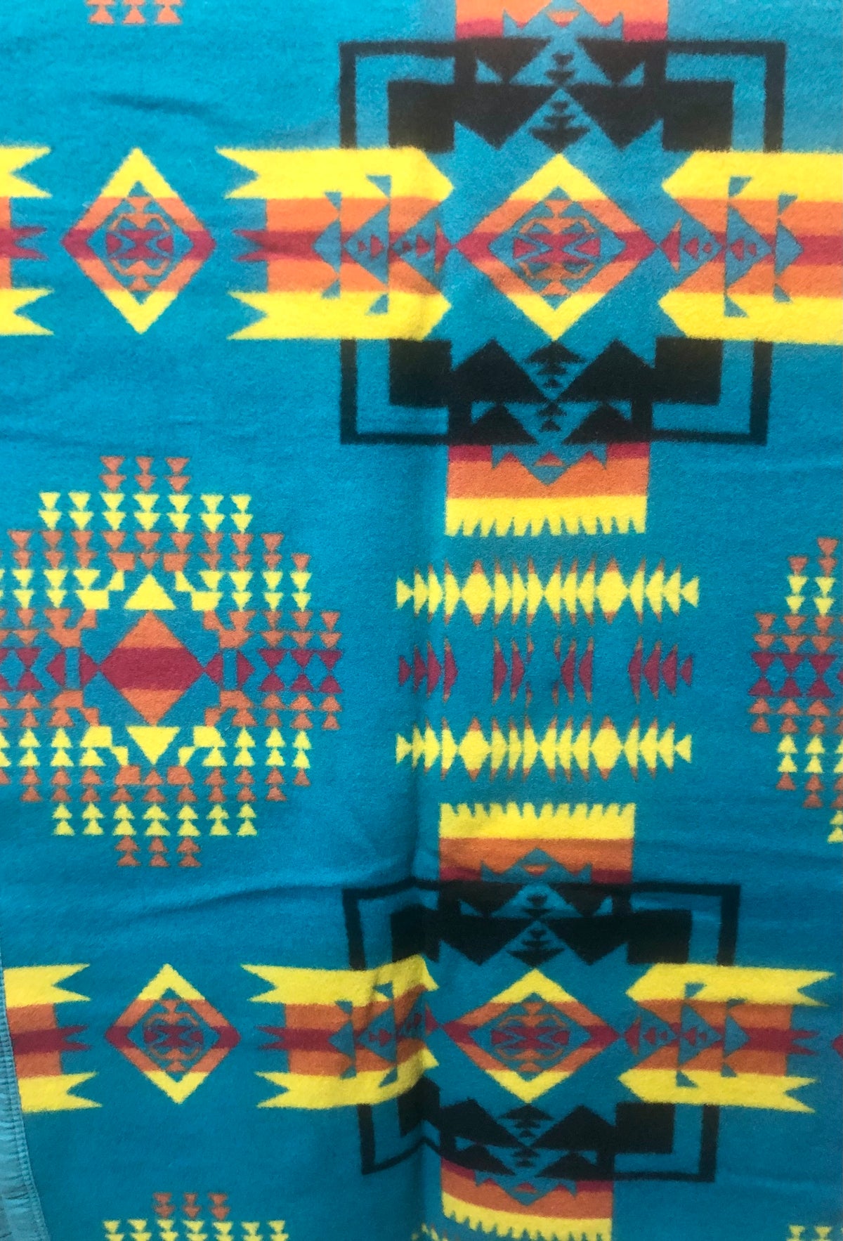 Blackfoot People Mountain Blanket