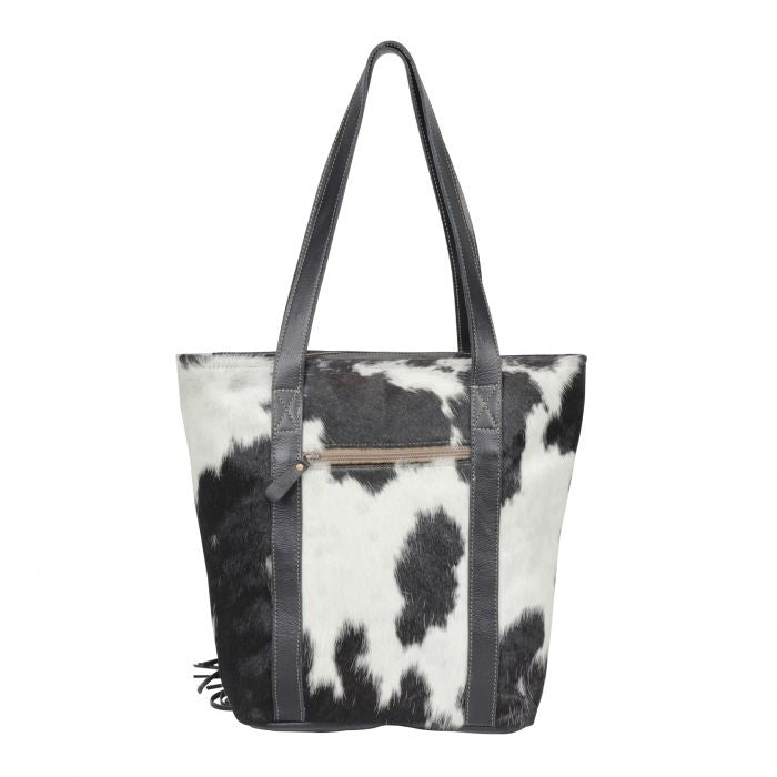 Vanilla Cream Hair on Shoulder bag