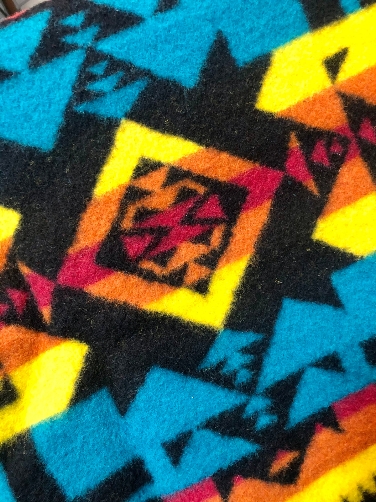 Blackfoot People Mountain Blanket
