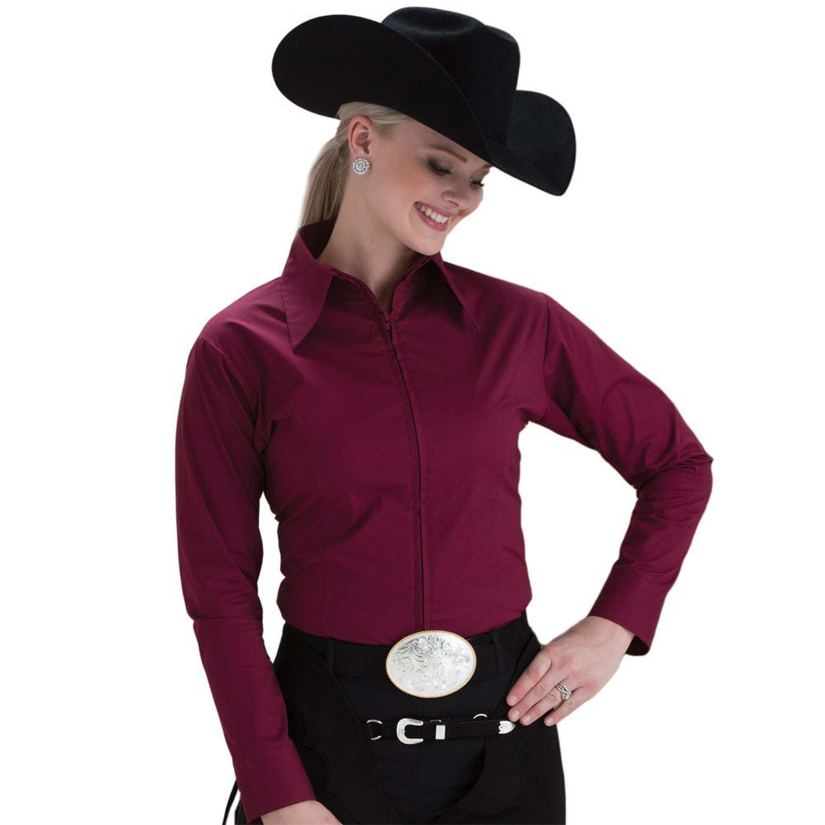Women's Zip Up Show Shirt