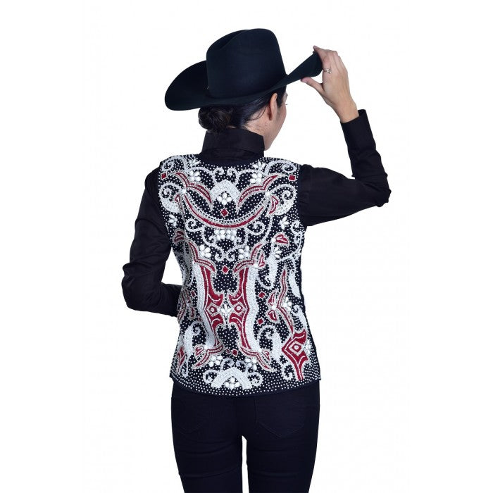 Hand Beaded & Sequin Show Vest