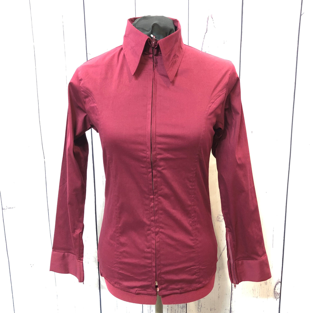 Women’s Zip Up Show Shirt - Extended Sizing