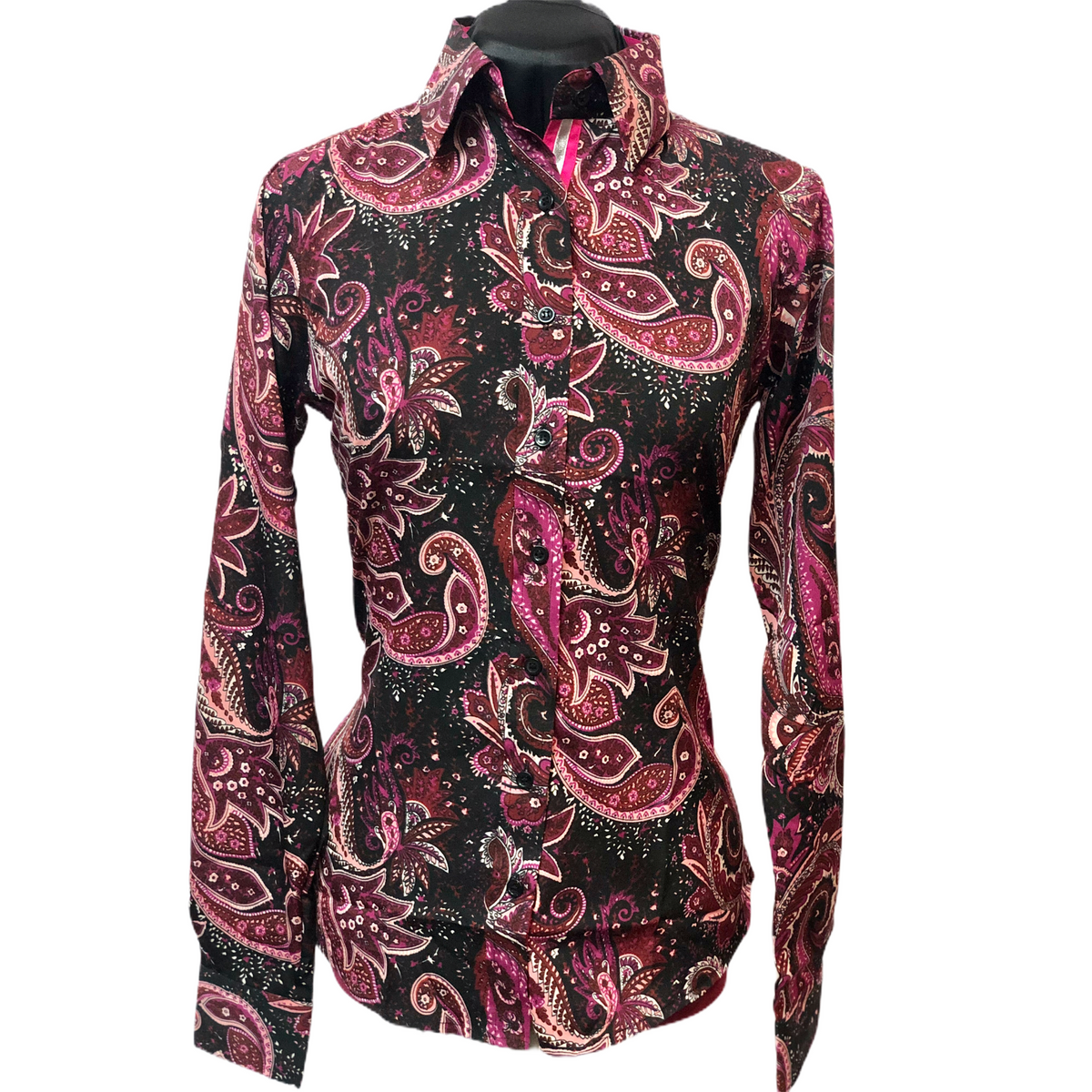 Burgundy Paisley - Microfibre