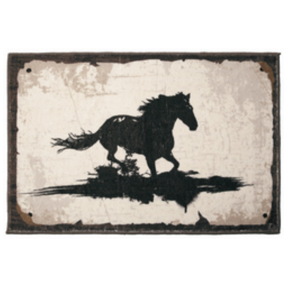 Running Horse 2 x 3 Rug