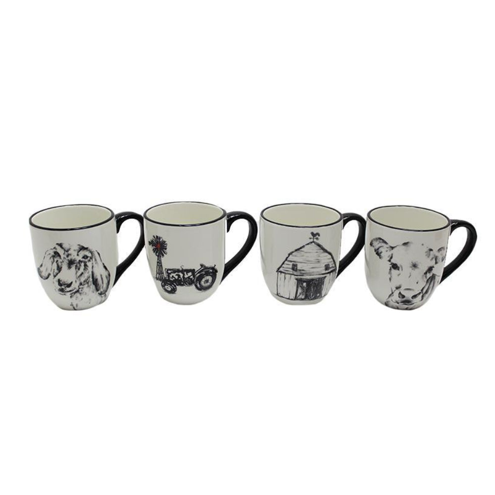 Farmhouse Mugs - assorted