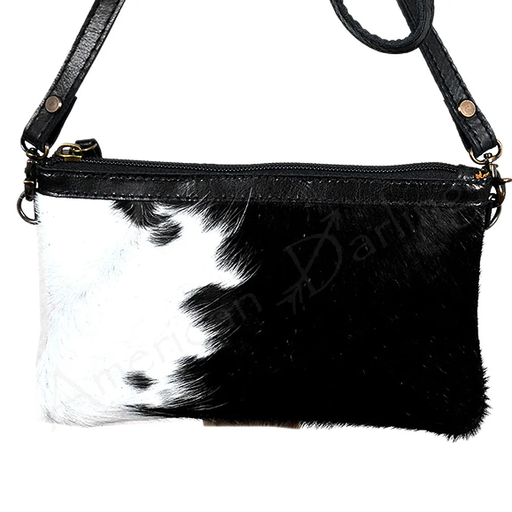 AMERICAN DARLING CROSS BODY BAG BROWN COWHIDE