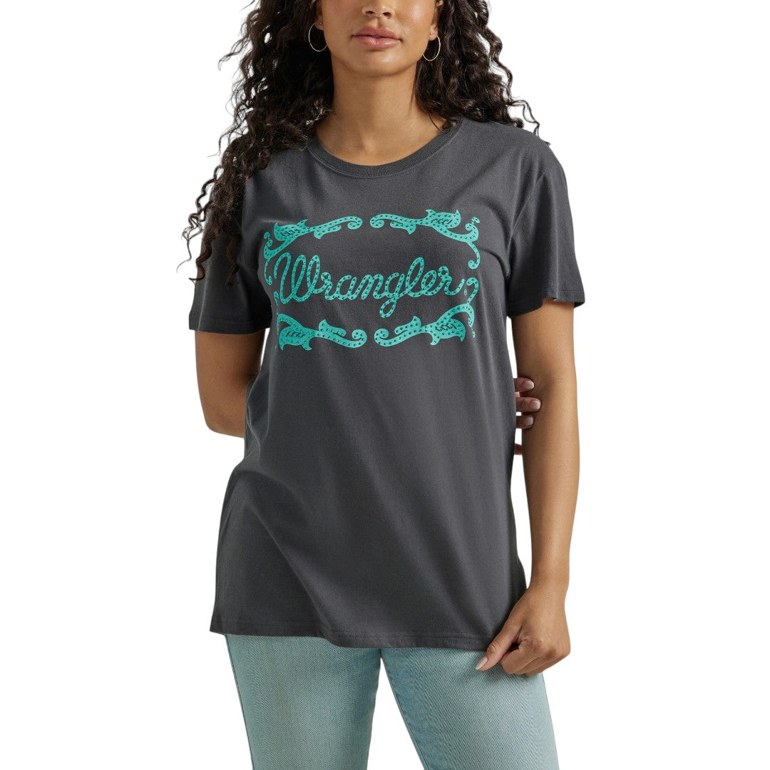 WRANGLER WOMENS RHINESTONE TEE