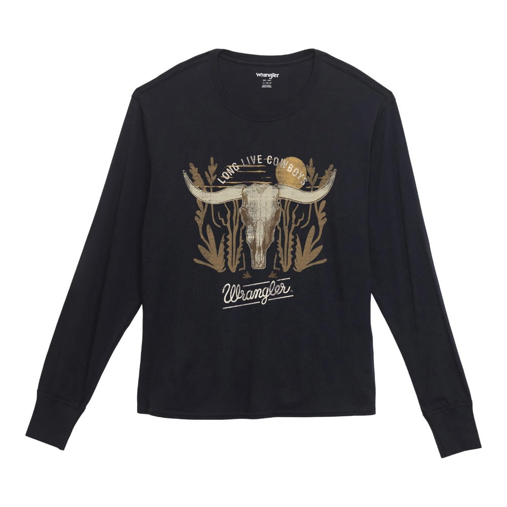 WRANGLER L/S GRAPHIC TEE-RELAXED FIT