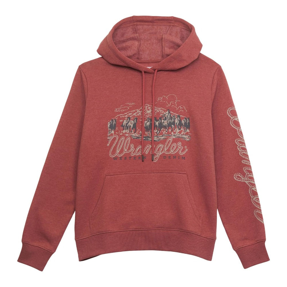 WRANGLER - WILD HORSES HOODIE