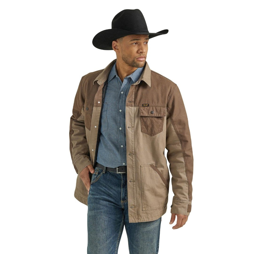 WRANGLER CANVAS CHORE COAT