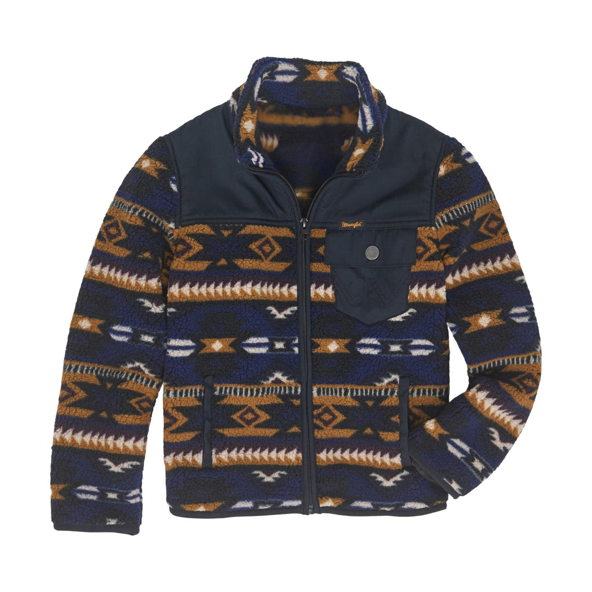 WRANGLER BOYS SHERPA PULLOVER