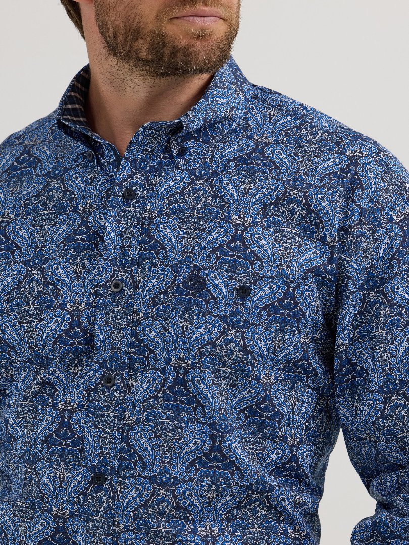 WRANGLER MENS PAISLEY GEORGE STRAIT